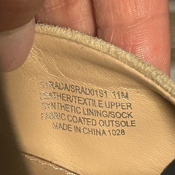 Steve Madden Strada Raffia Espadrille Block Heel Platform Women's 11 Summer - Picture 11 of 11